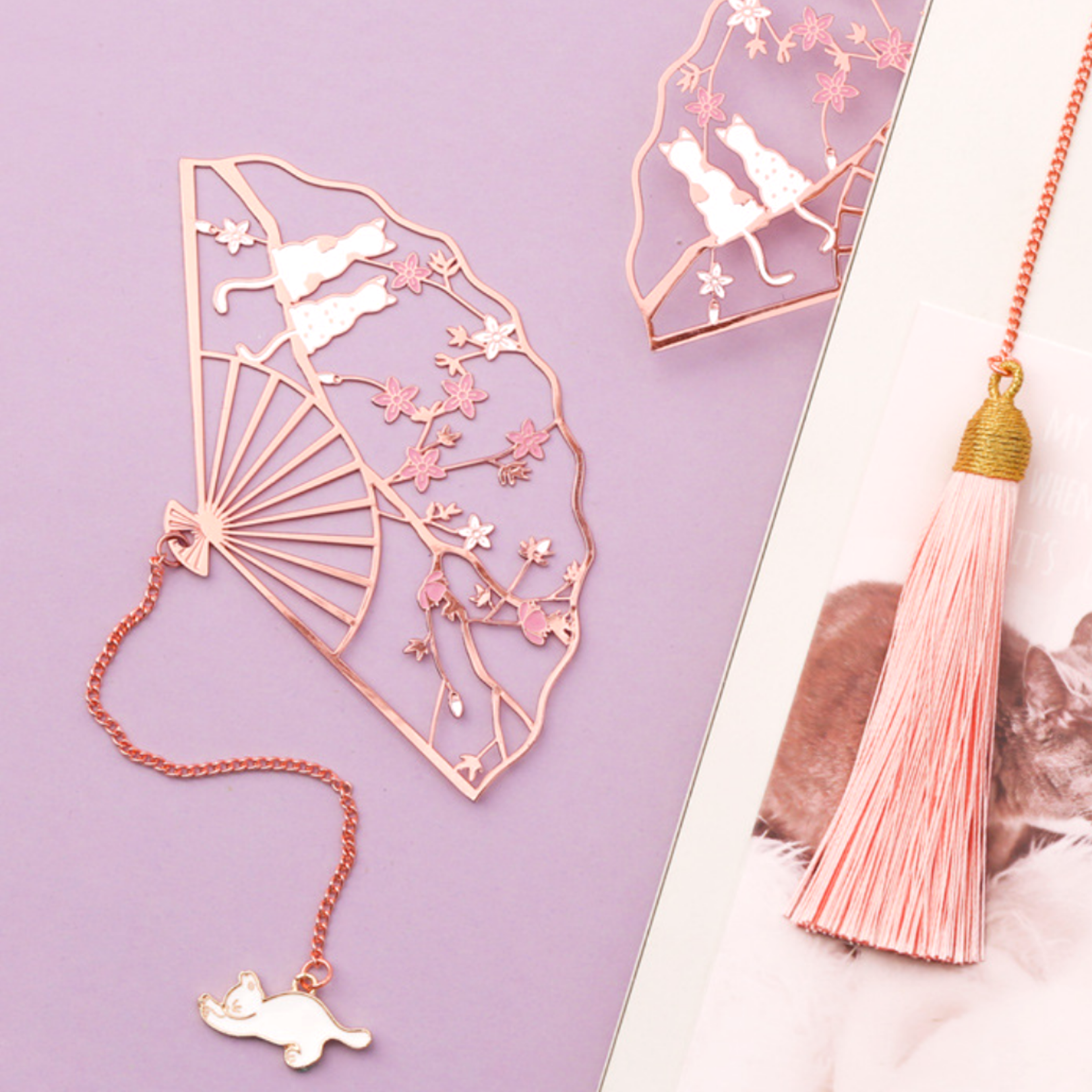 Neko Pendant Bookmark