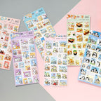 Nekoni Original Animal Stamp Stickers