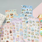 Nekoni Original Animal Stamp Stickers