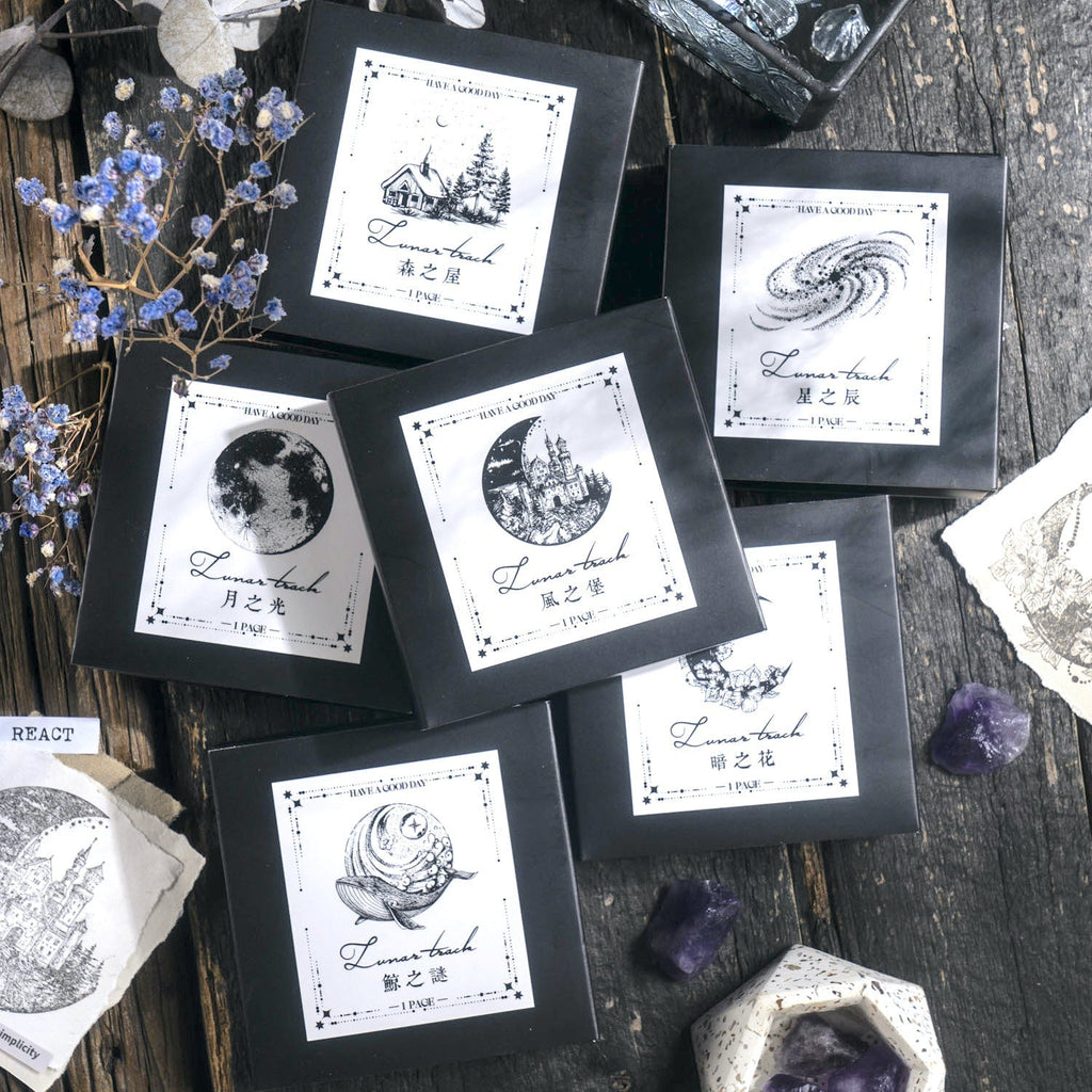 Nighttime Dreaming Wooden Stamps