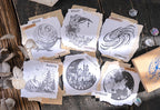 Nighttime Dreaming Wooden Stamps