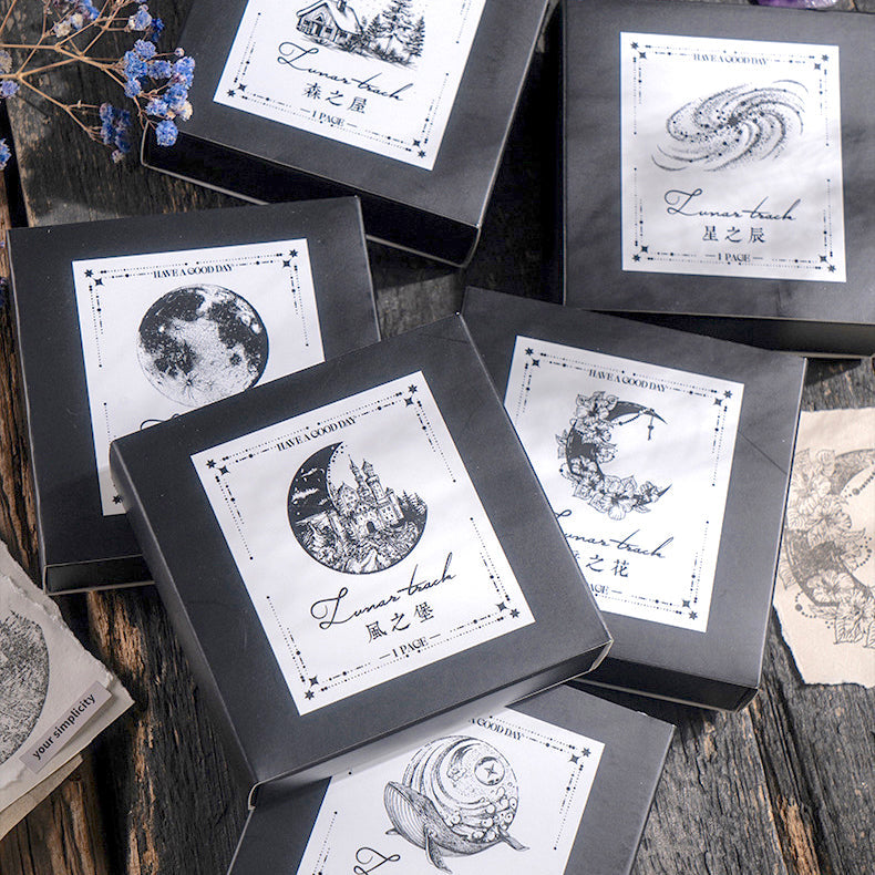 Nighttime Dreaming Wooden Stamps