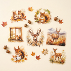 Nut & Nest Forest Fall Animal Stickers