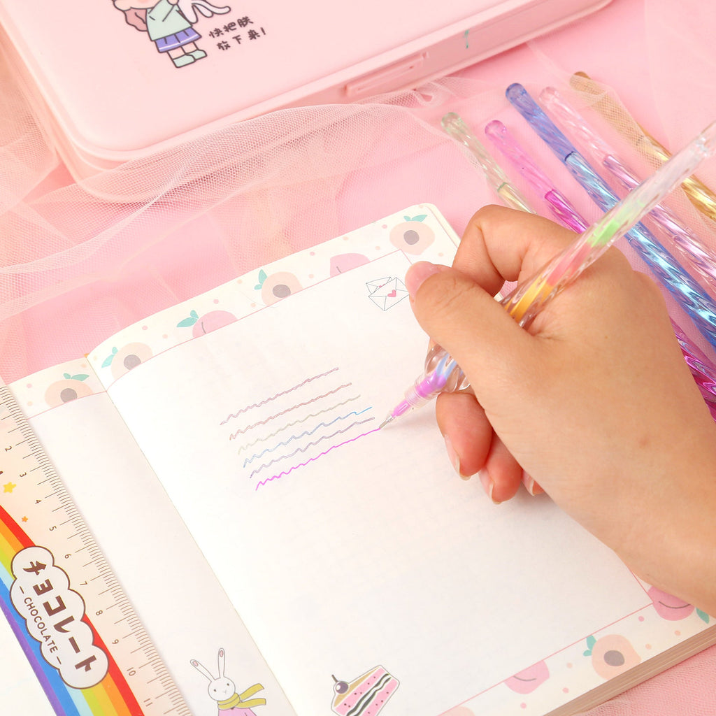 Crystal Swirl Glass Pens