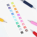 Zebra Sarasa Clip Color Gel Pen Set