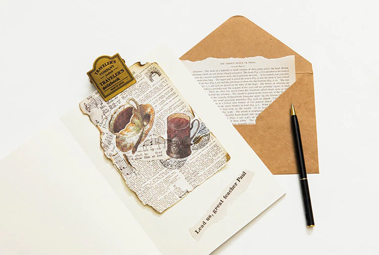 Old Book Pages Decorative Paper