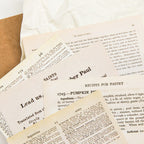 Old Book Pages Decorative Paper