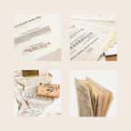 Old Book Pages Decorative Paper