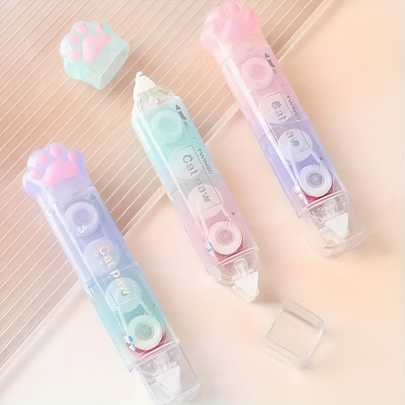 Ombre Cat Paw 2-Way Correction Tape & Glue Tape