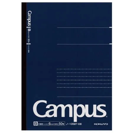 Otona Campus Note - A5 (Ruled 6mm) - Dark Blue - 50 Sheets