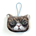 Gacha - Overpowering cat face mascot