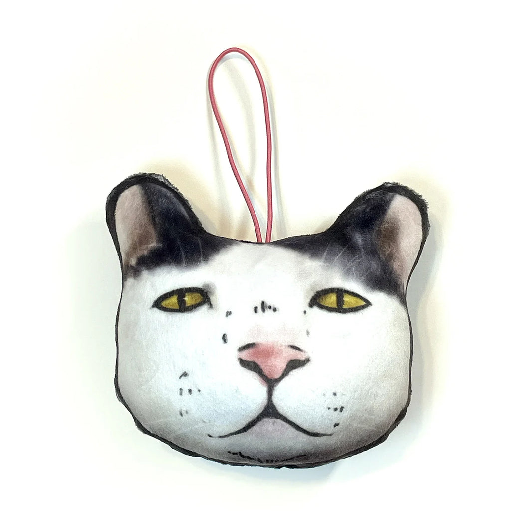 Gacha - Overpowering cat face mascot