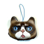 Gacha - Overpowering cat face mascot