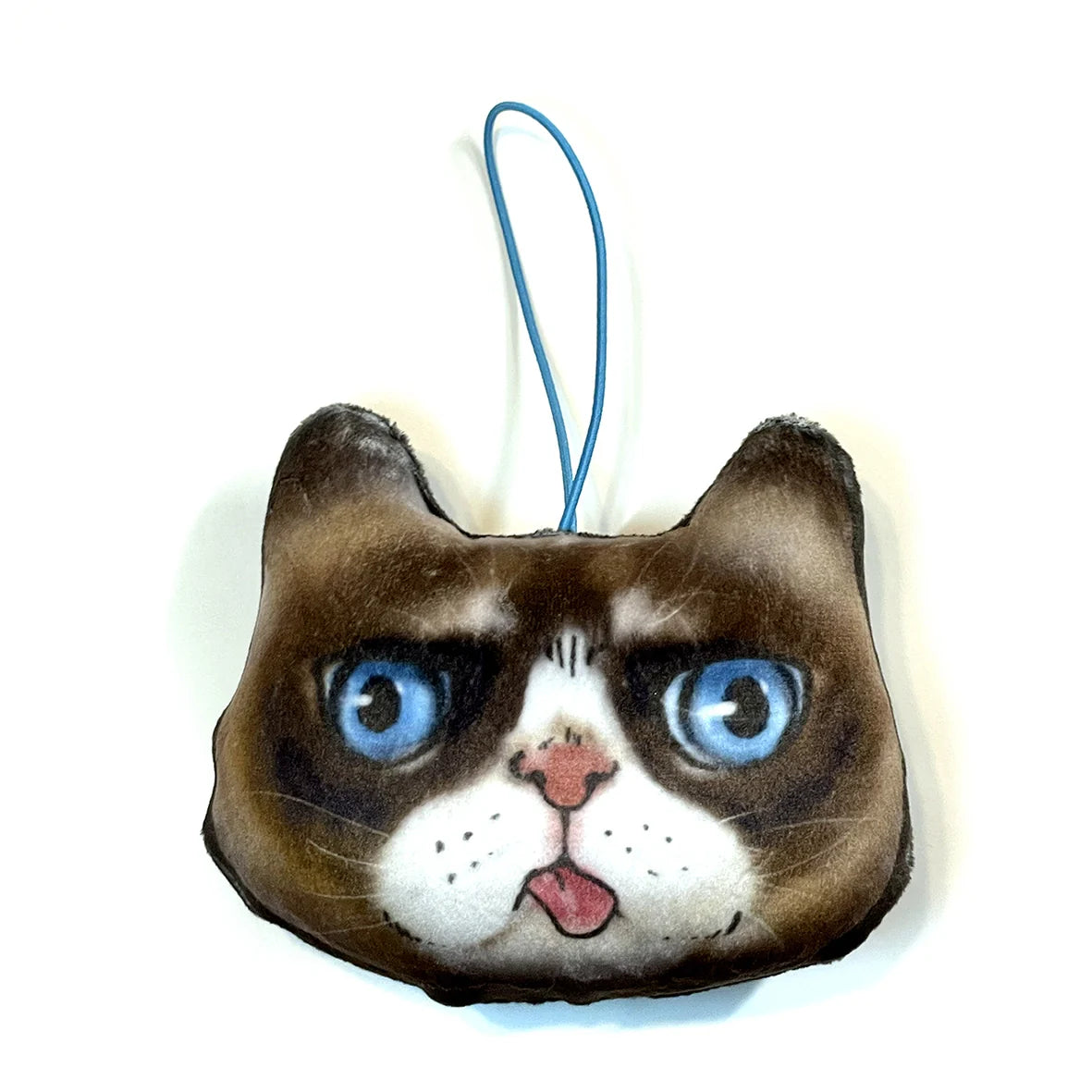 Gacha - Overpowering cat face mascot