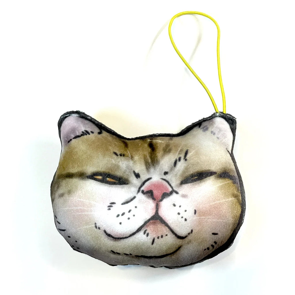 Gacha - Overpowering cat face mascot