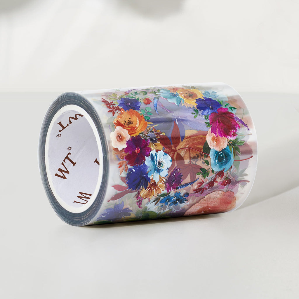 Pretty Florals Wide Washi/PET Tape