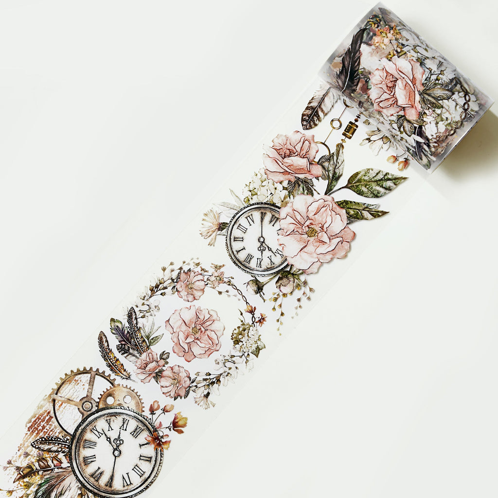 Floral Chronicles Wide Washi/PET Tape