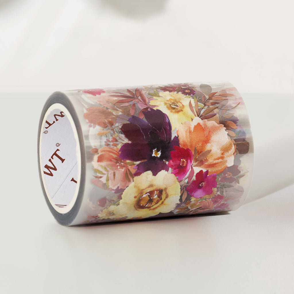 Autumn Rose Wide Washi/PET Tape