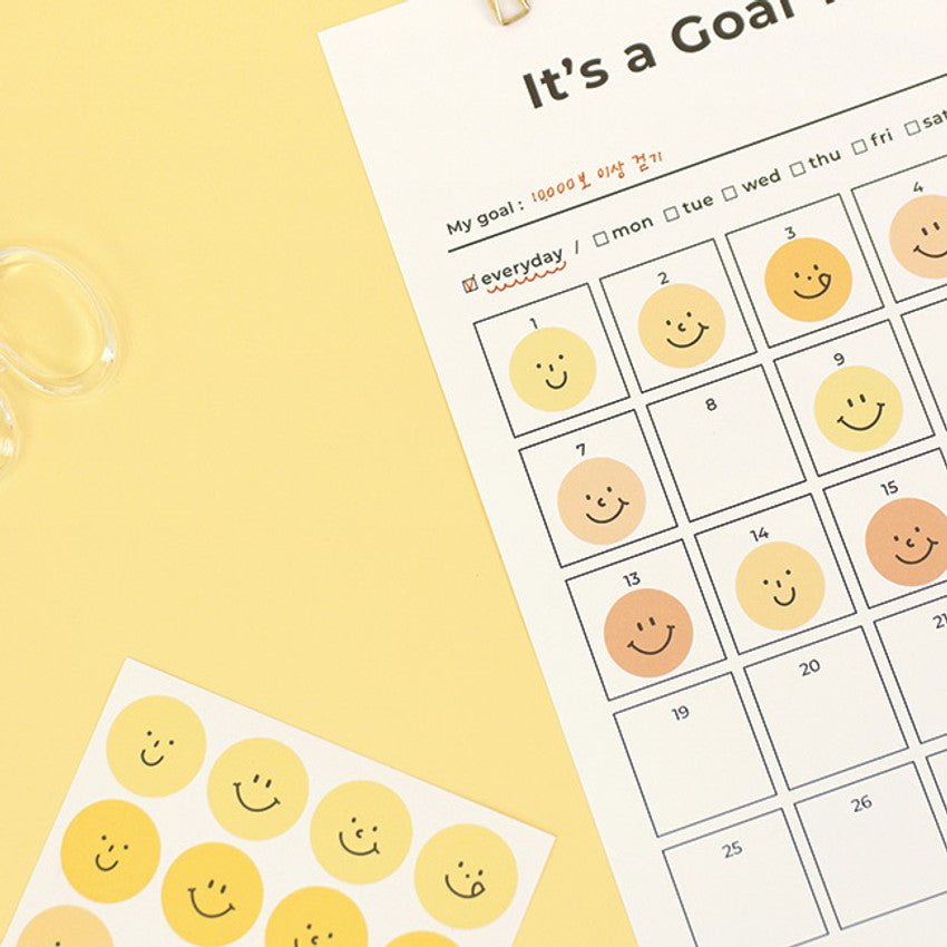 Paperian Color Palette Stickers - Smile