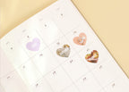 Paperian Diary Deco Removable Stickers - 8 Sheets