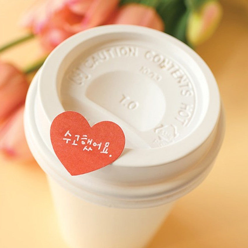 Paperian Index Sticky Notes - Hearts