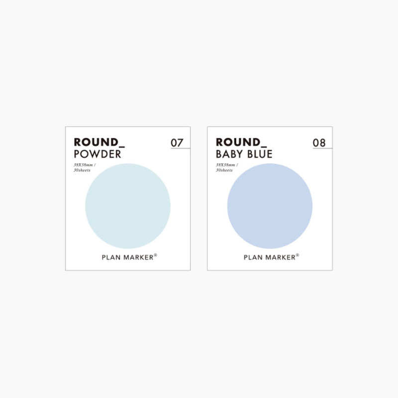 Paperian Large Round Sticky Notes