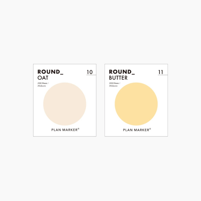 Paperian Large Round Sticky Notes