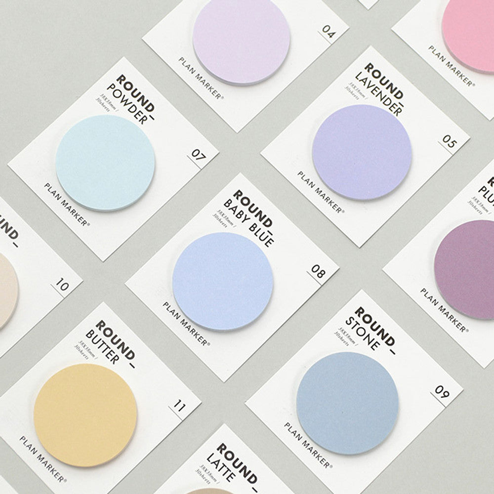 Paperian Large Round Sticky Notes