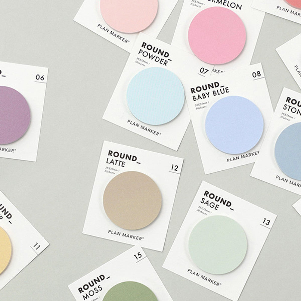 Paperian Large Round Sticky Notes