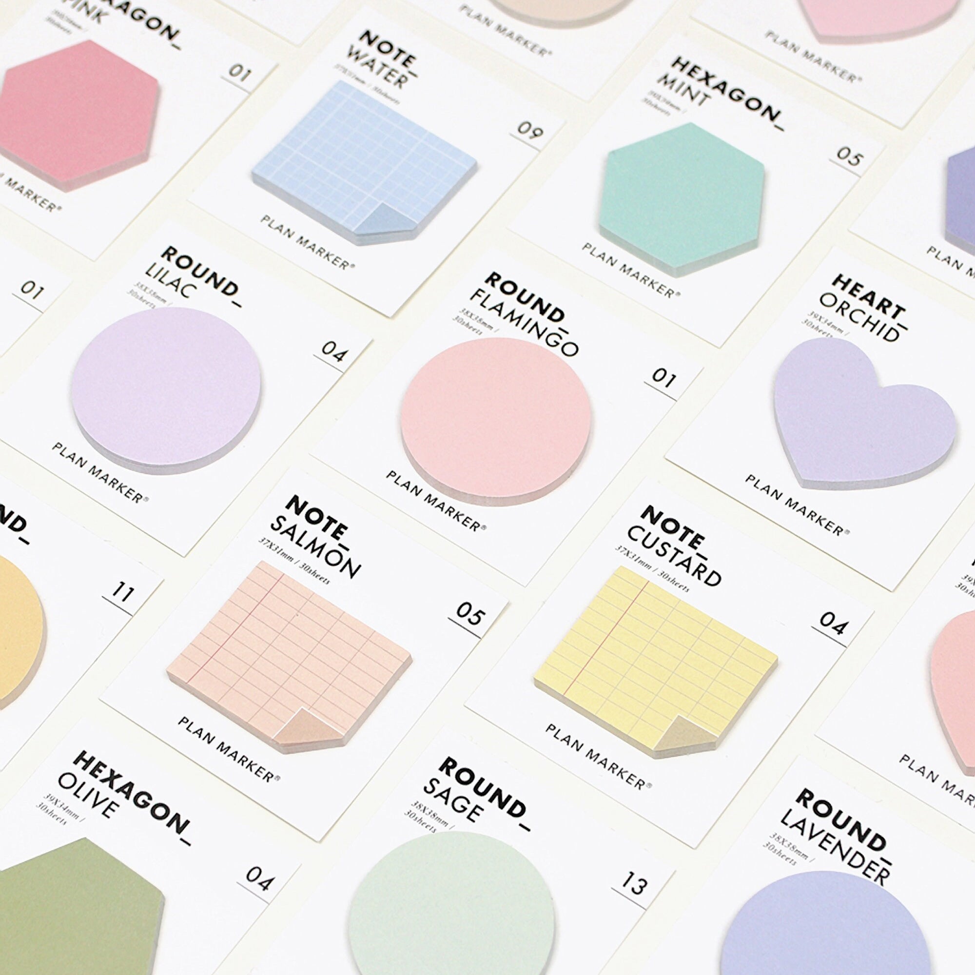 Paperian Large Round Sticky Notes