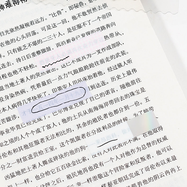 Pastel Color World Index Sticky Notes