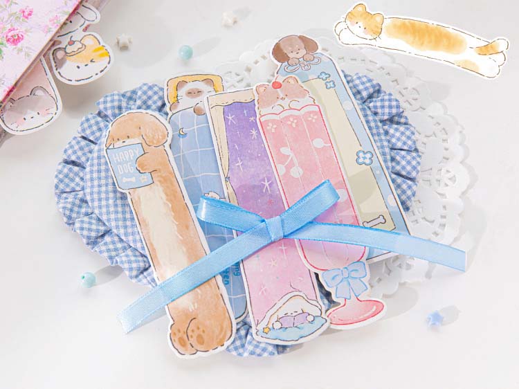 Paws & Pages Bookmarks - Set of 30