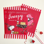 Peanuts Snoopy A4 Folder - Happy Birthday