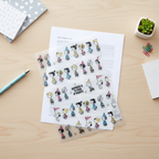 Peanuts Snoopy A5 Folder - Happy March - Limited 75th Anniversary Edition