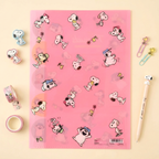 Peanuts Snoopy A4 Folder With Dividers - Playful Siblings