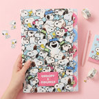 Peanuts Snoopy A4 Folder With Dividers - Siblings Collage