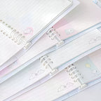 Peanuts Snoopy B5 Binder Notebook + Snoopy Inserts + Stickers - Limited Pastel Snoopy Edition