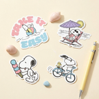 Peanuts Snoopy Beach Vibes Stickers - Limited Summer Edition