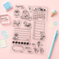 Peanuts Snoopy & Brothers Clear Stamp Set