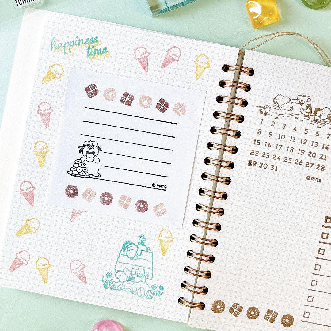 Peanuts Snoopy & Brothers Clear Stamp Set