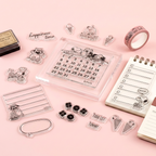 Peanuts Snoopy & Brothers Clear Stamp Set