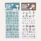 Peanuts Snoopy 3D Block Stickers - Limited Vintage Series