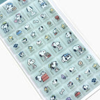 Peanuts Snoopy 3D Block Stickers - Limited Vintage Series