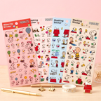 Peanuts Snoopy Masking Stickers