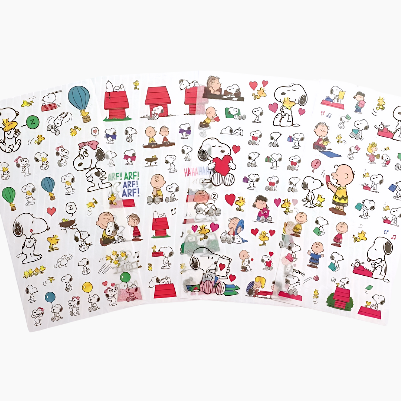 Peanuts Snoopy Masking Stickers