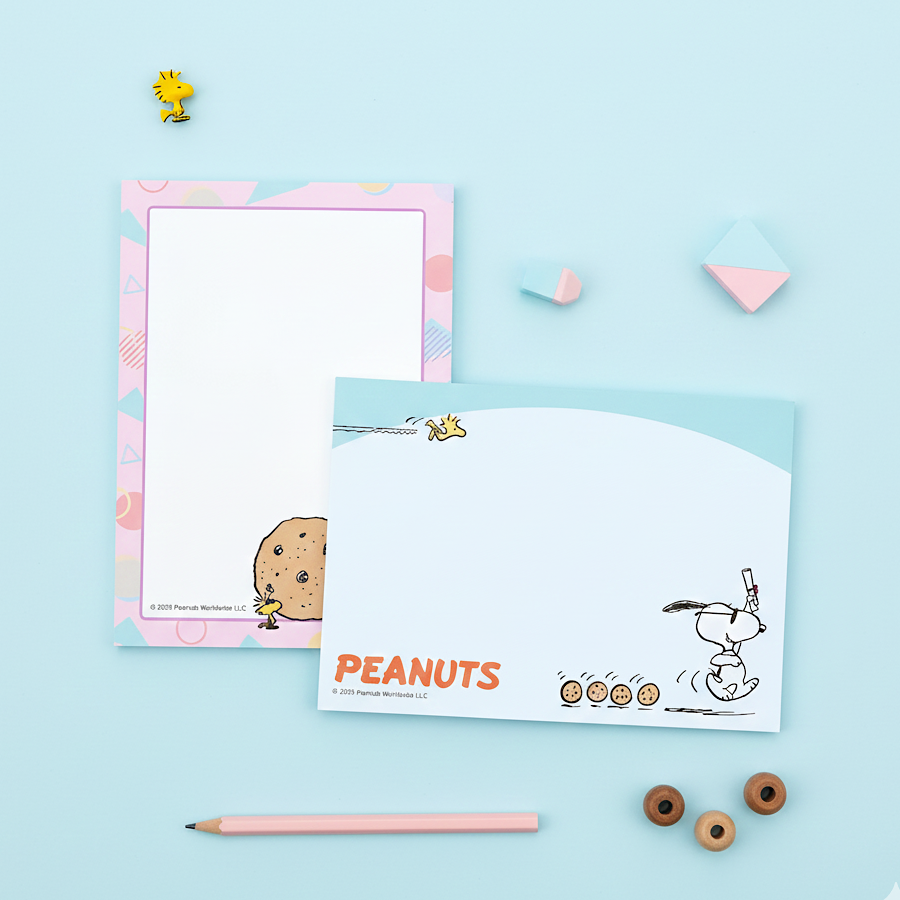 Peanuts Snoopy Petit Collection Memo Pad - Cookie