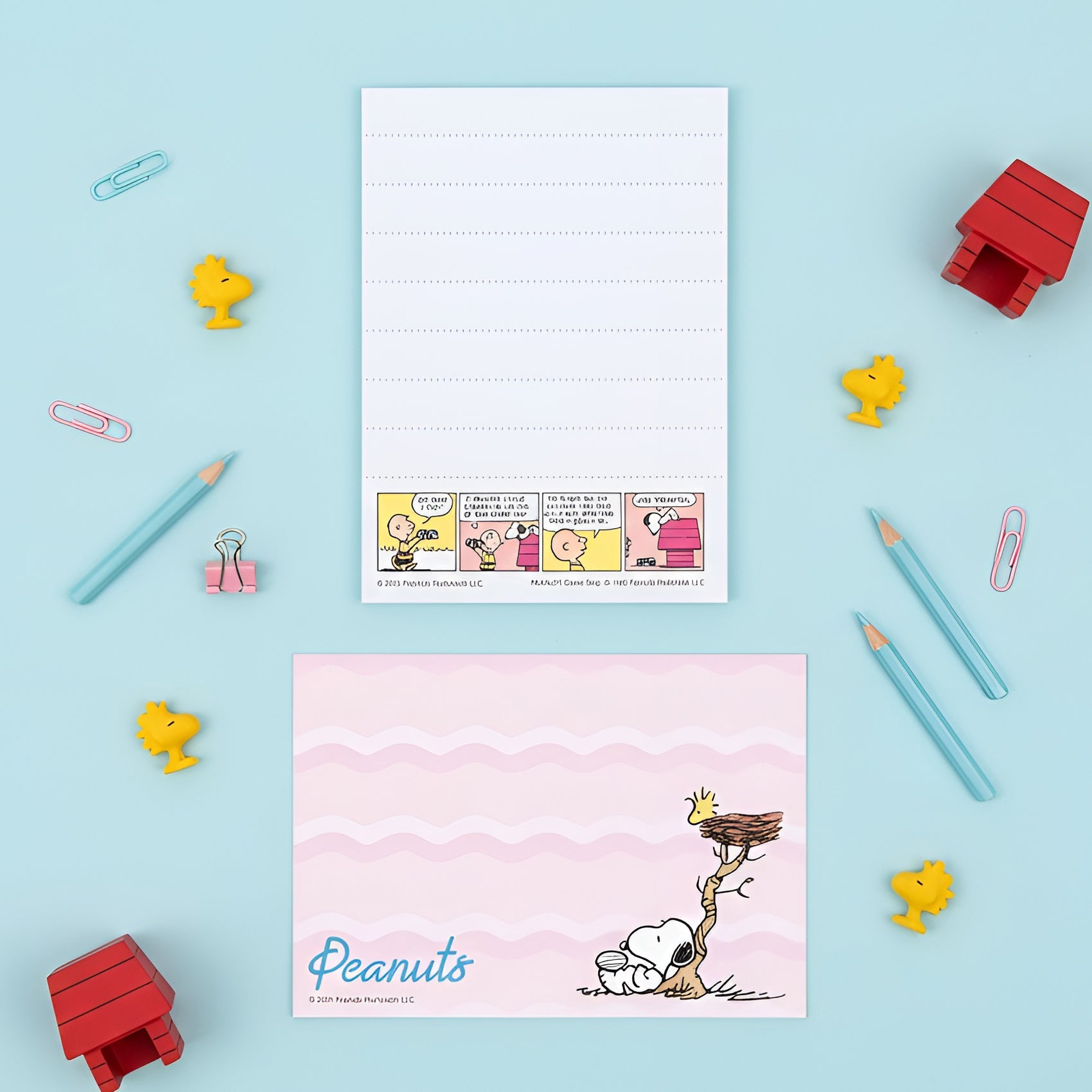 Peanuts Snoopy Petit Collection Memo Pad - Dinner Time