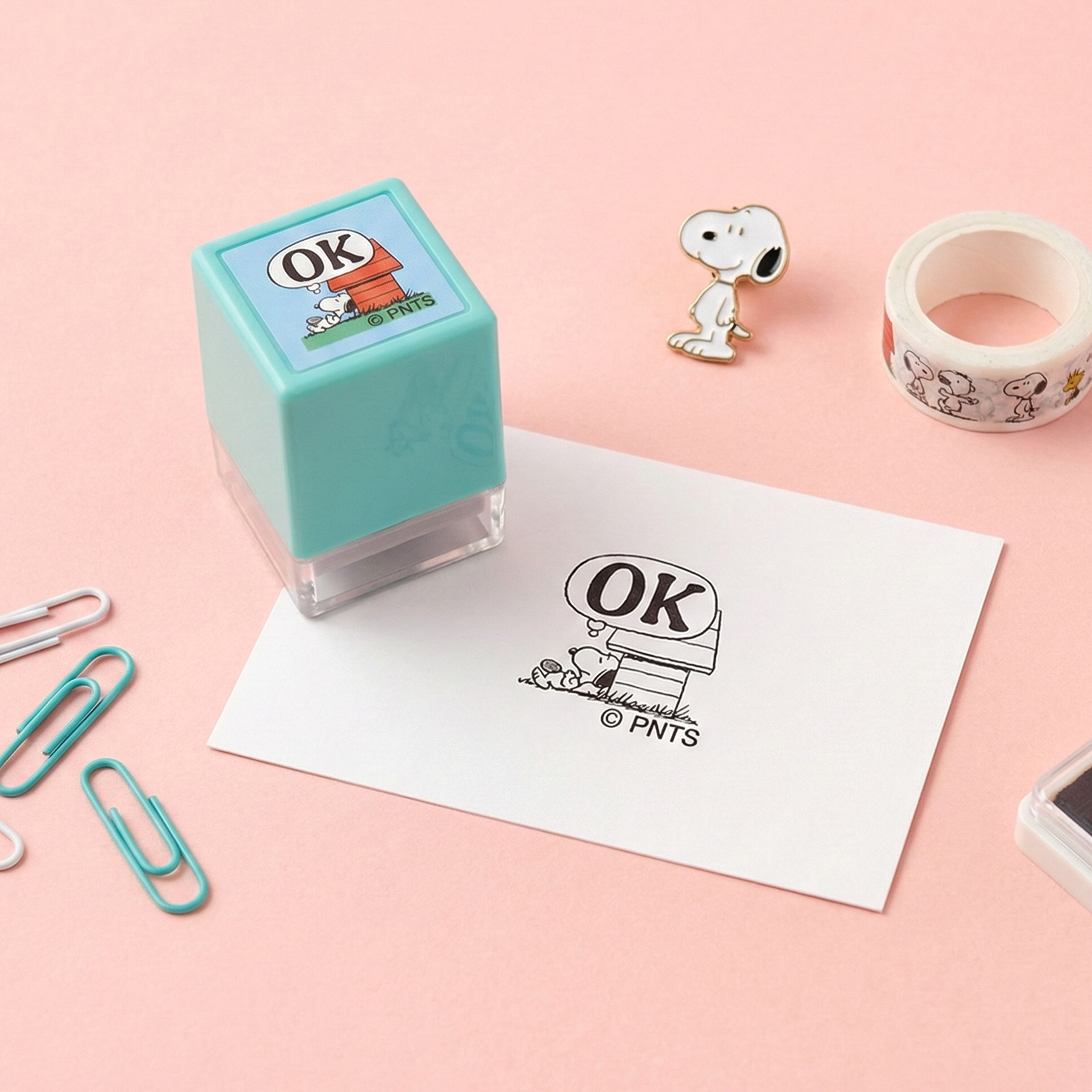 Peanuts Snoopy Pre-Inked Character Stamps