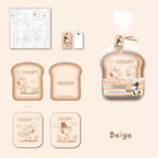 Peanuts Snoopy Puffy Toast Shaped Notebook