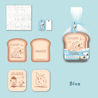 Peanuts Snoopy Puffy Toast Shaped Notebook